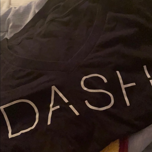 💚SALE💚
 Kardashians “DASH” black vneck🖤 - Picture 3 of 4
